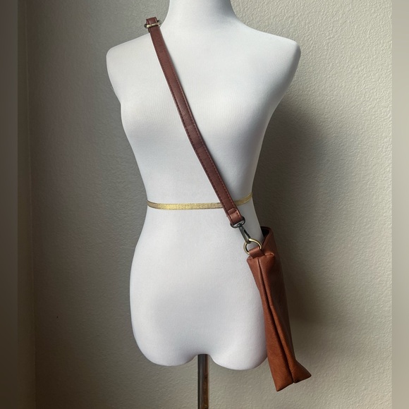 Joy Susan Vegan Leather Crossbody Bag - Picture 2 of 5
